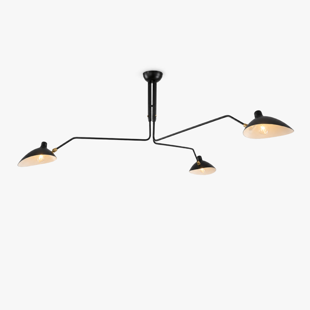 Axial Swing Arm Chandelier 3