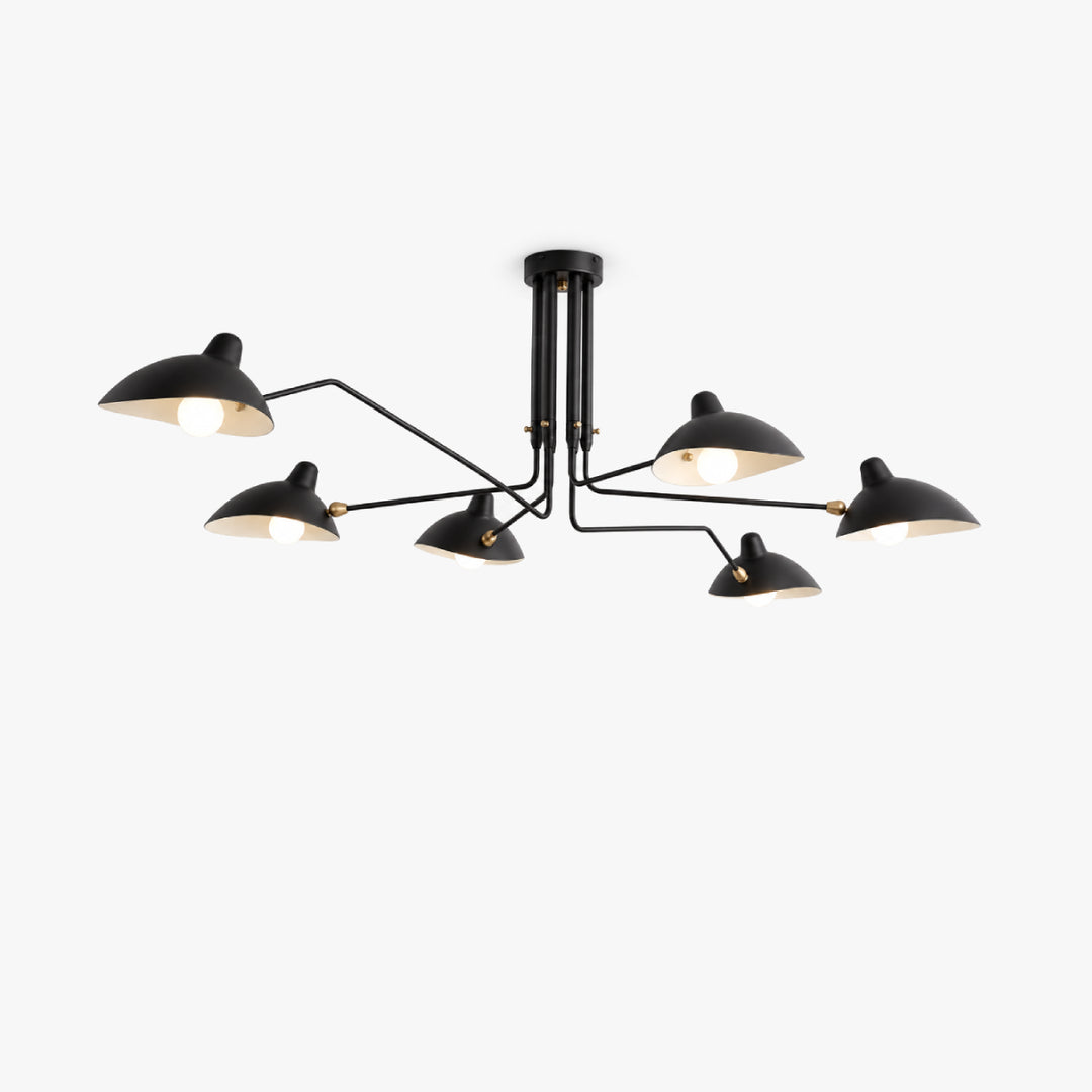 Axial Swing Arm Chandelier 4