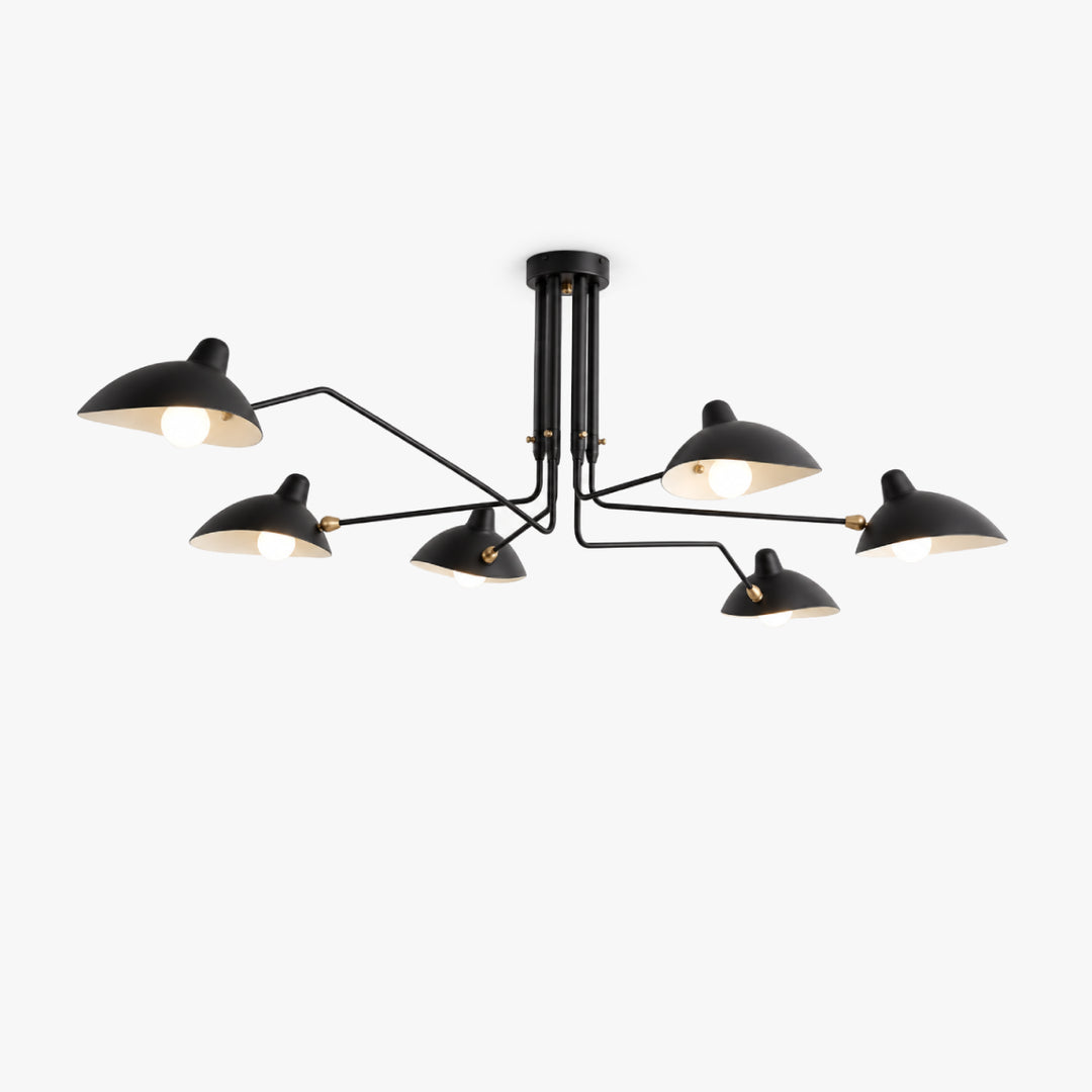 Axial Swing Arm Chandelier 5