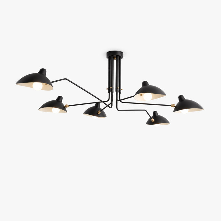 Axial Swing Arm Chandelier 5