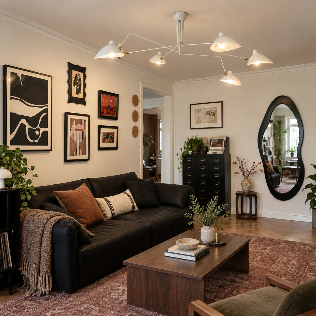 Axial Swing Arm Chandelier 6