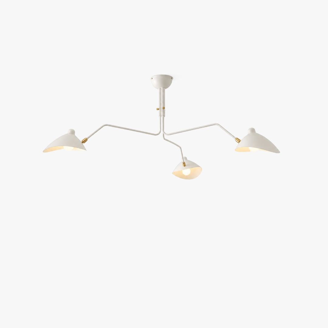Axial Swing Arm Chandelier 8