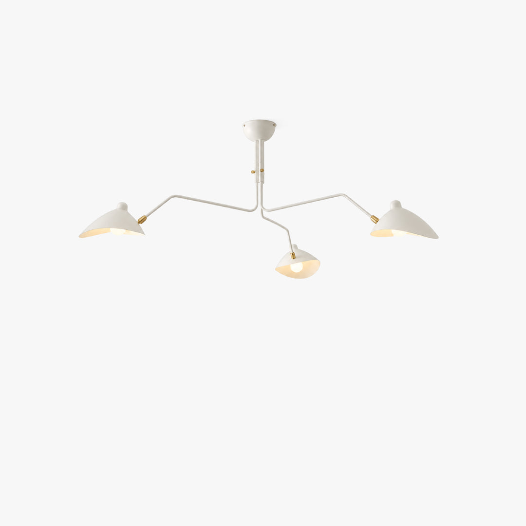 Axial Swing Arm Chandelier 9