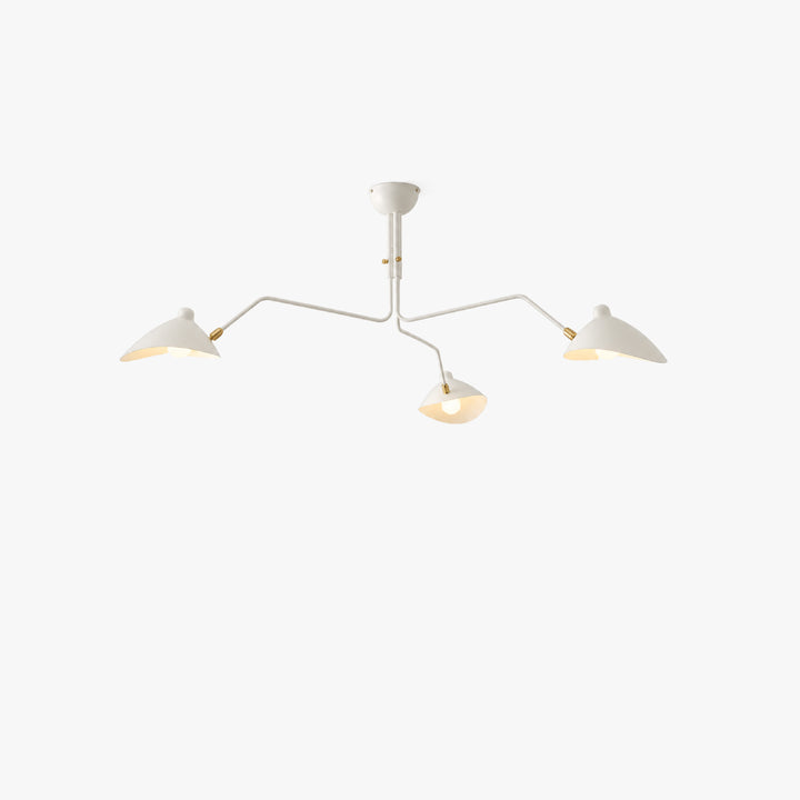Axial Swing Arm Chandelier 9