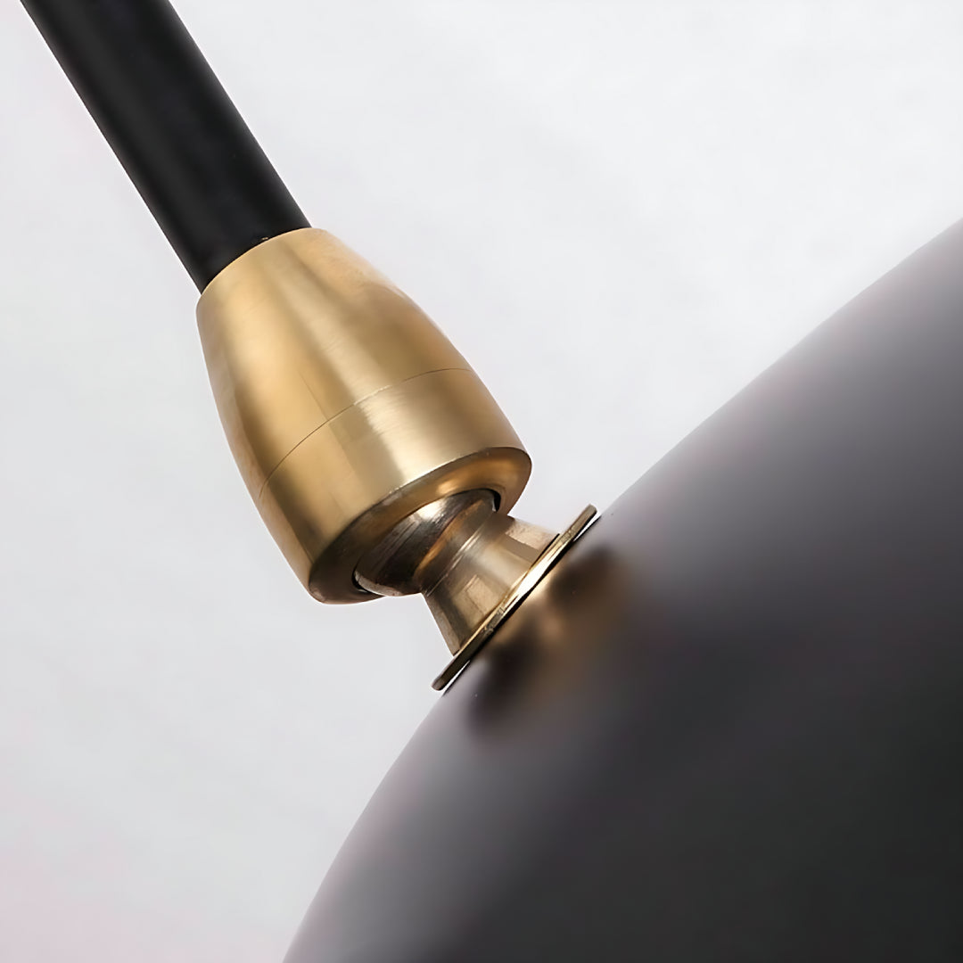 Axiale Schwenkarm-Wandleuchte – 2-flammig