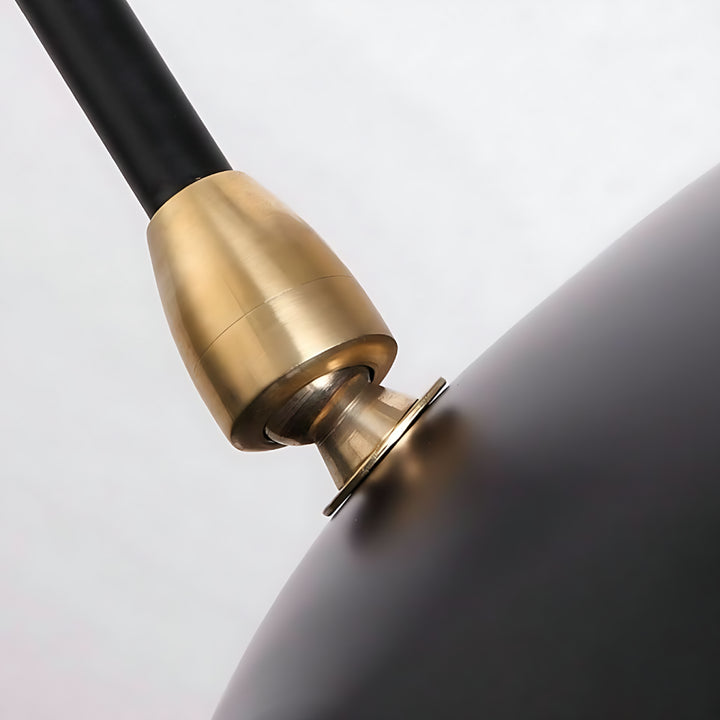 Axiale Schwenkarm-Wandleuchte – 2-flammig