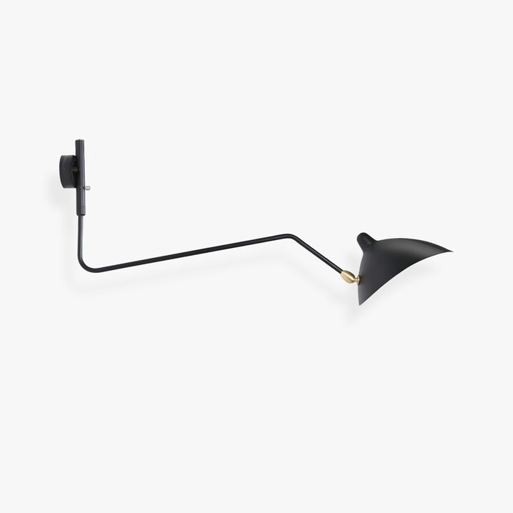 Axiale Schwenkarm-Wandleuchte