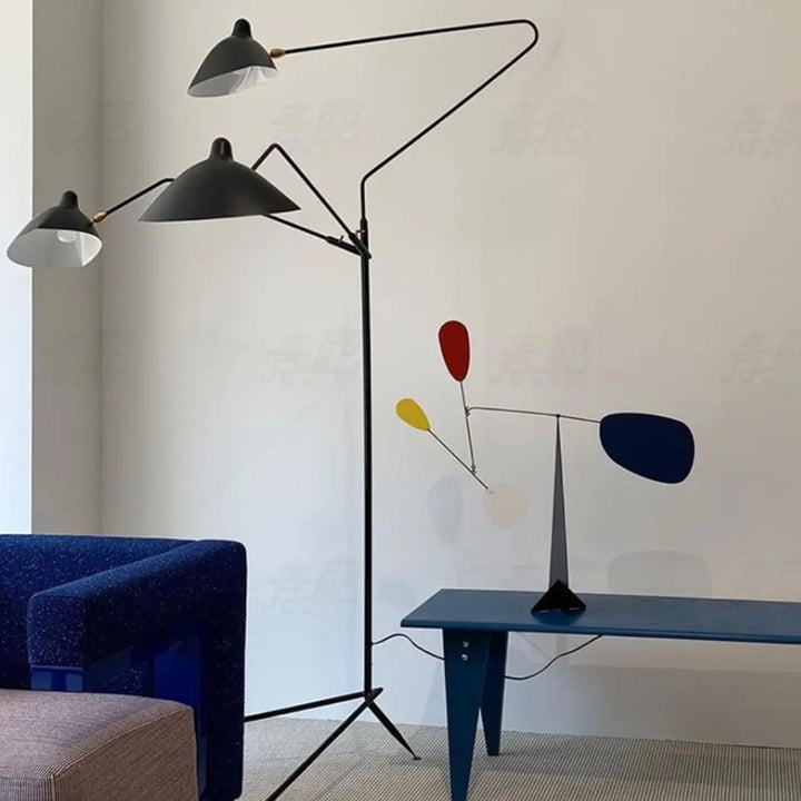 Axial Tripod Floor Lamp – 3-Light 7
