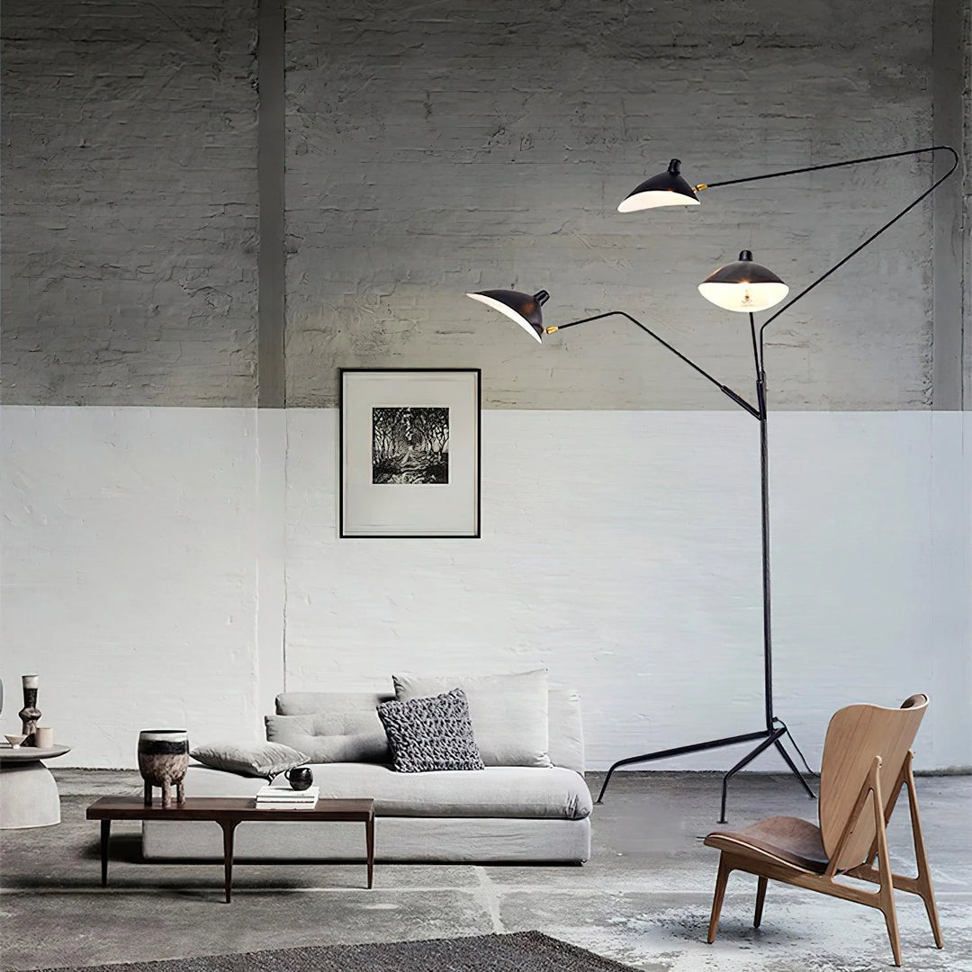 Axial Tripod Floor Lamp – 3-Light 8