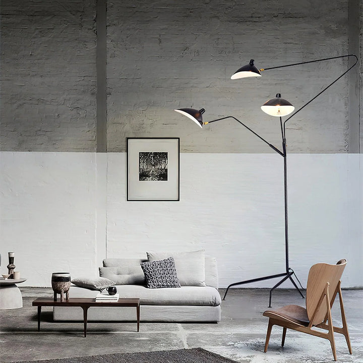 Axial Tripod Floor Lamp – 3-Light 8
