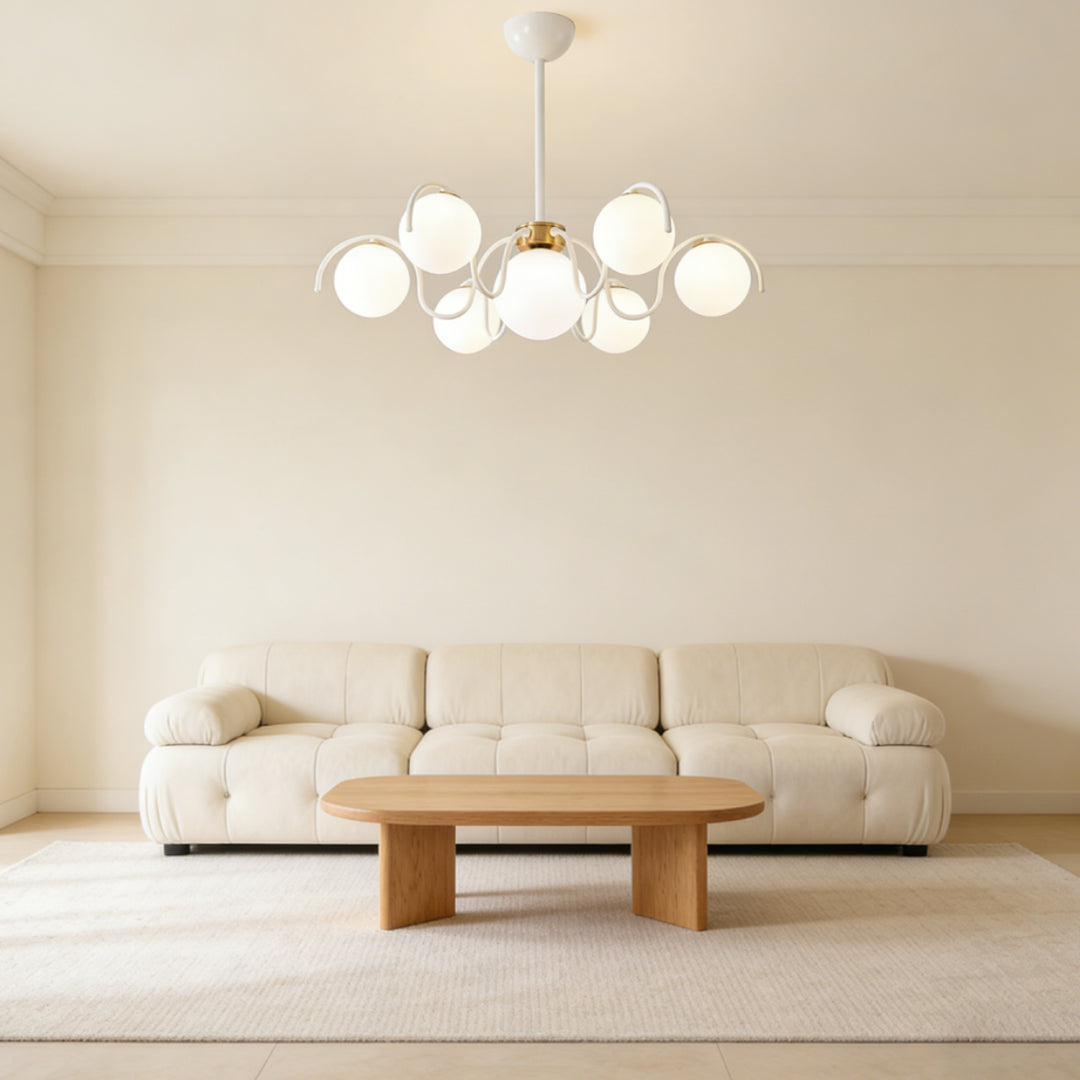 Ball Curve Chandelier 10