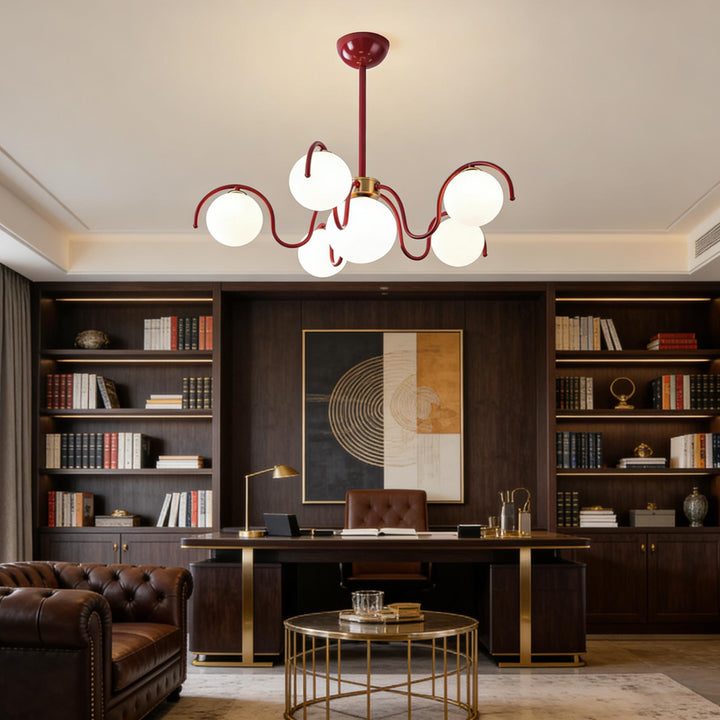 Ball Curve Chandelier 13