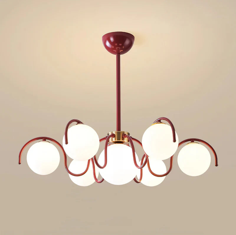 Ball Curve Chandelier 3