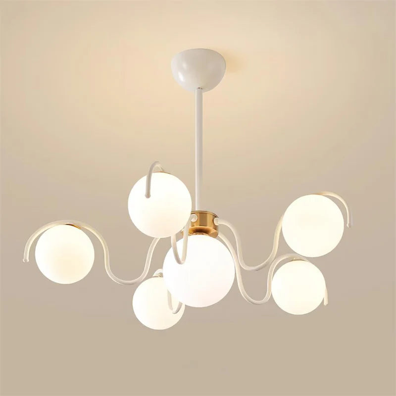 Ball Curve Chandelier 4