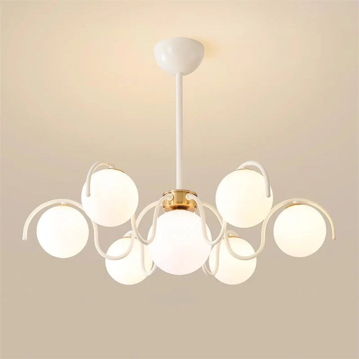 Ball Curve Chandelier 5