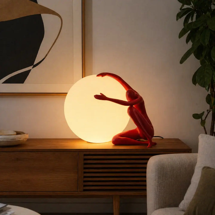 Ball Sculpture Table Lamp 10