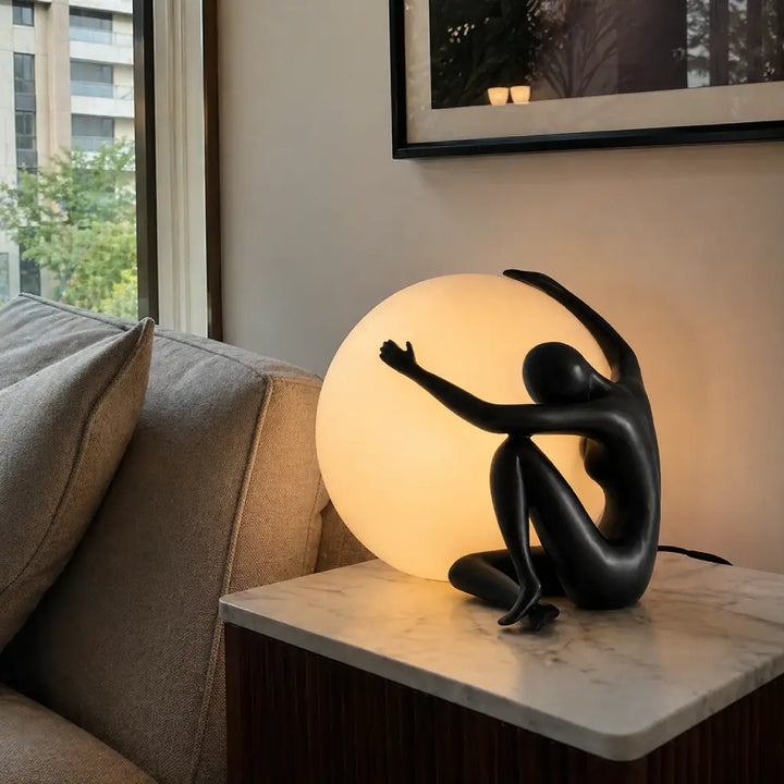 Ball Sculpture Table Lamp 11