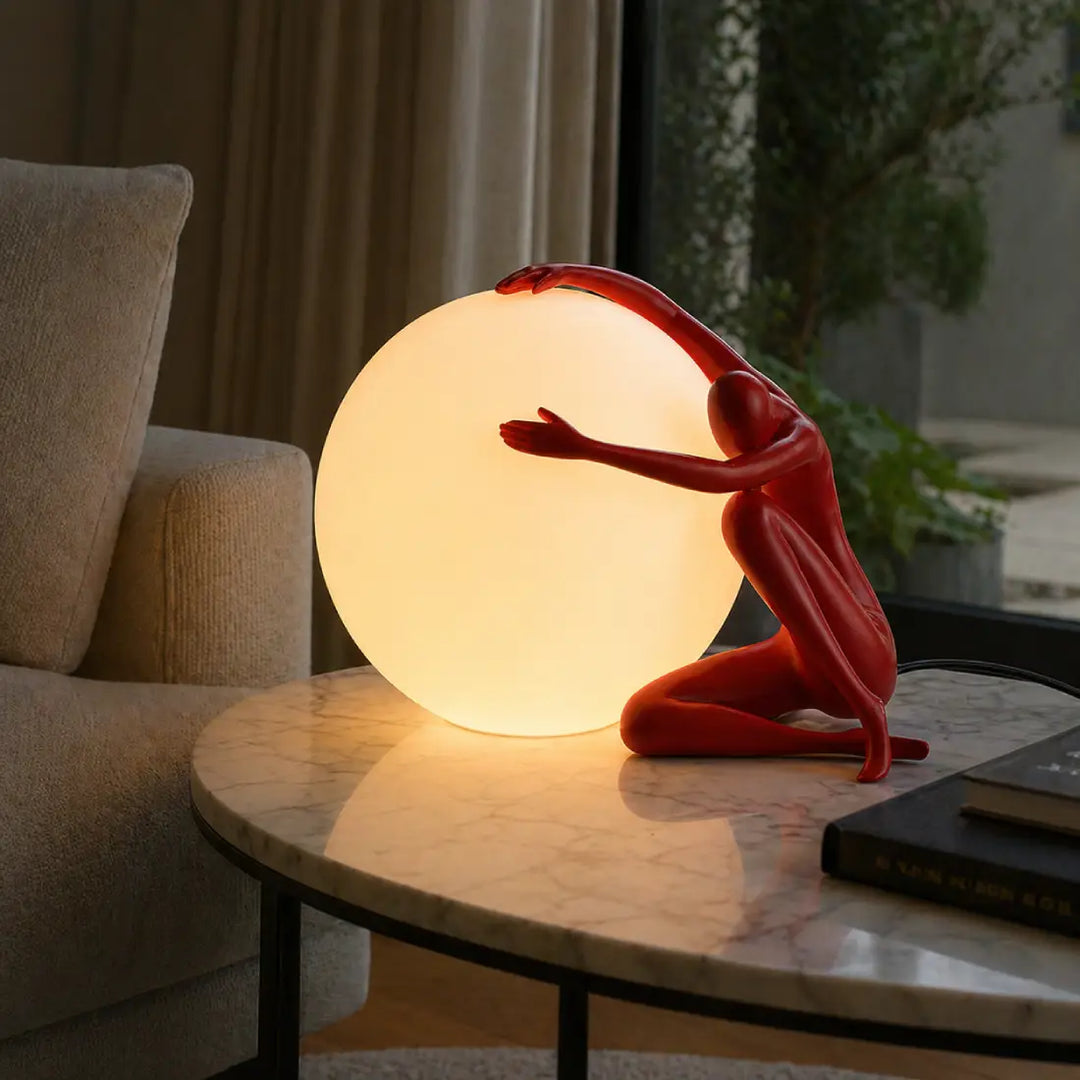 Ball Sculpture Table Lamp 3