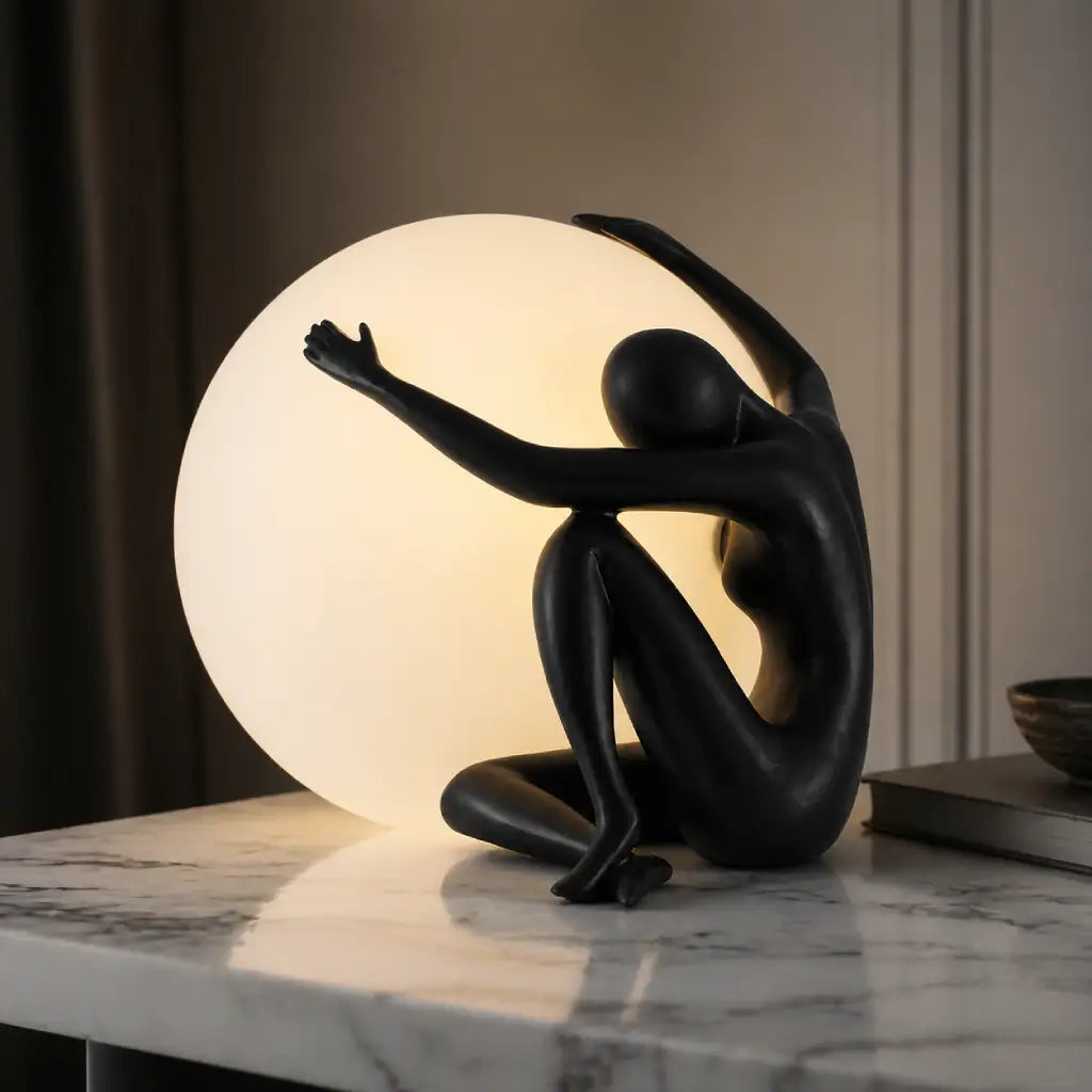Ball Sculpture Table Lamp 7