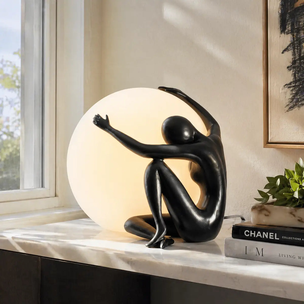 Ball Sculpture Table Lamp 9