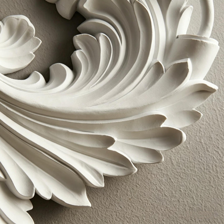 Baroque Blossom Plaster Wall Lamp 9