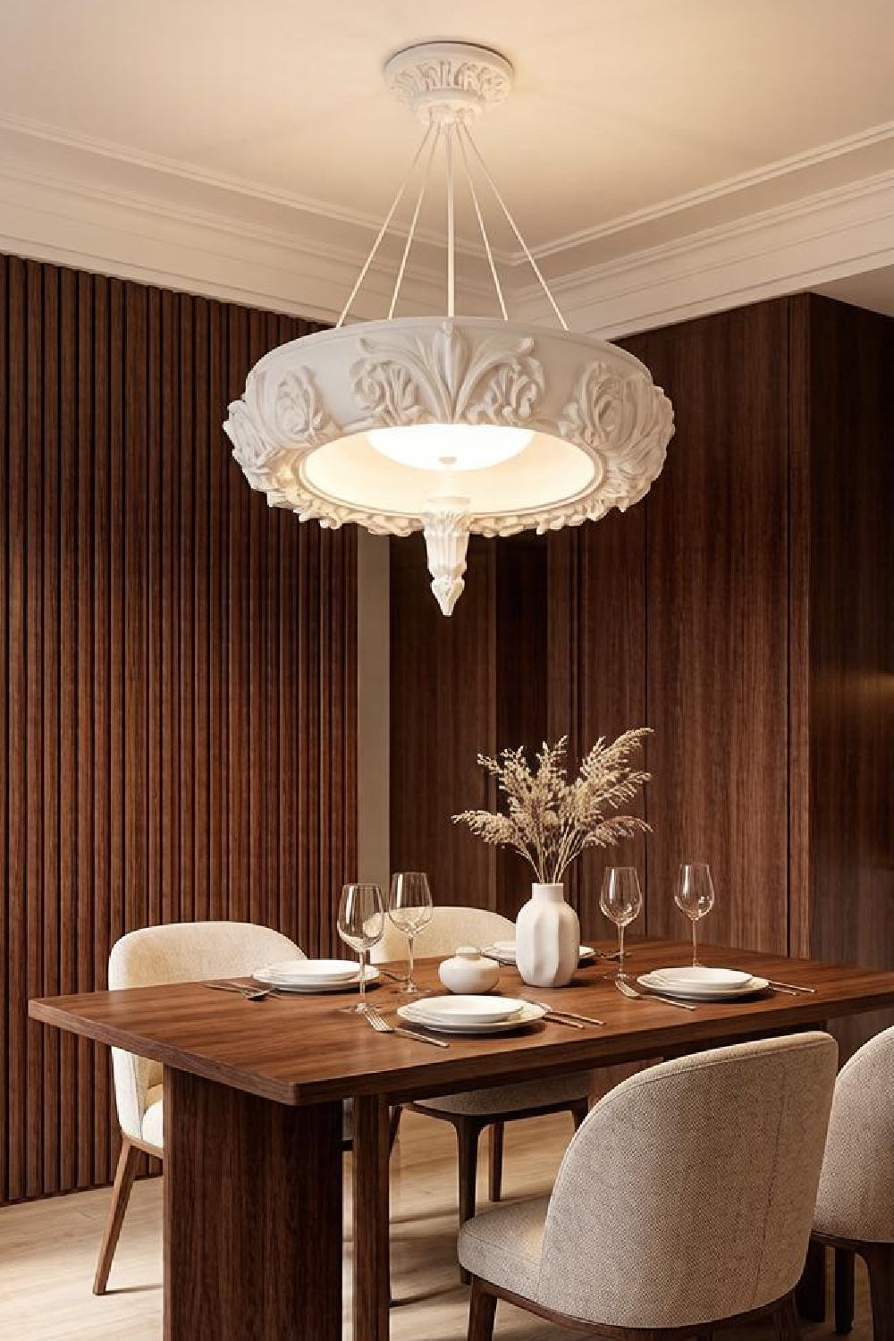 Baroque Carved Chandelier 12