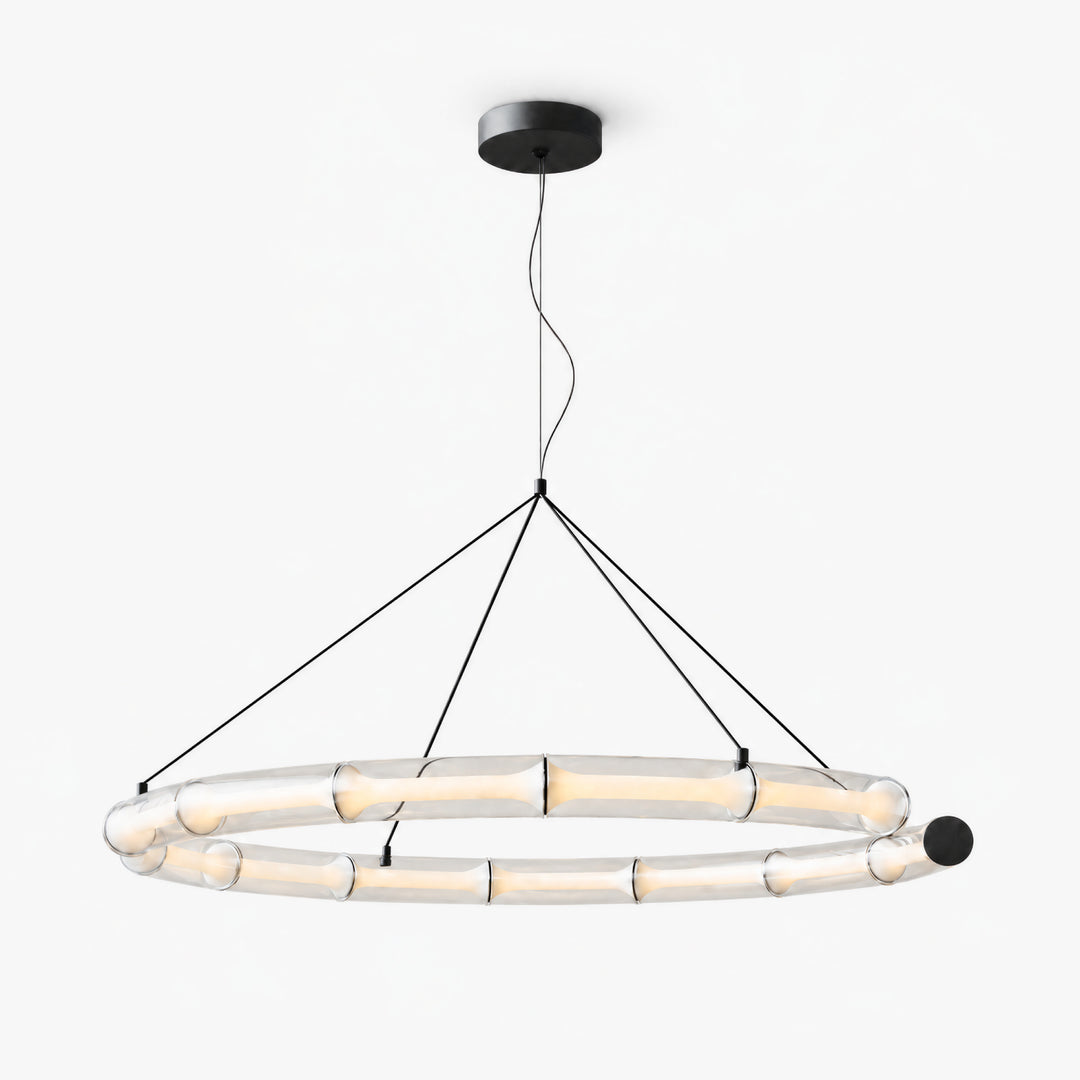 Bavrelune Bamboo Ring Chandelier 1