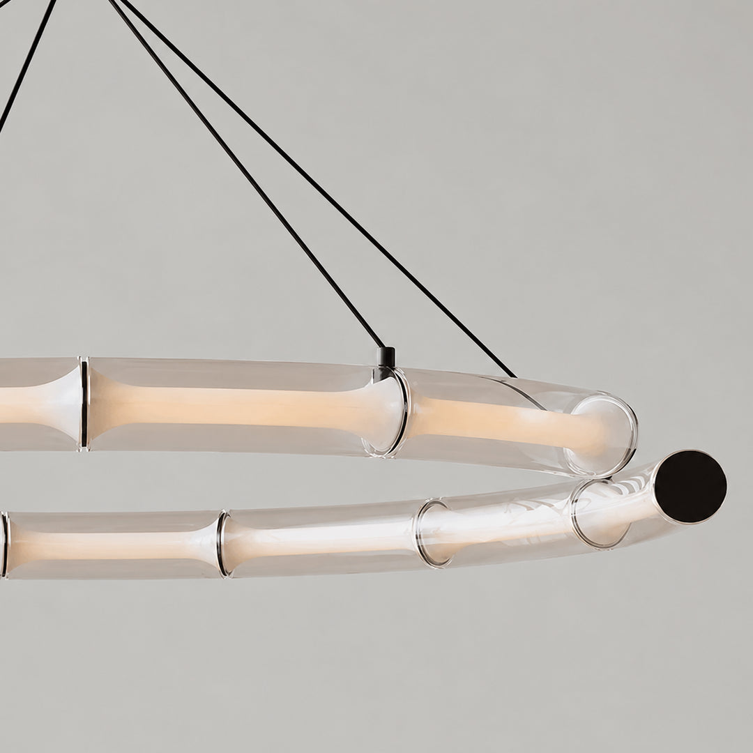Bavrelune Bamboo Ring Chandelier 11