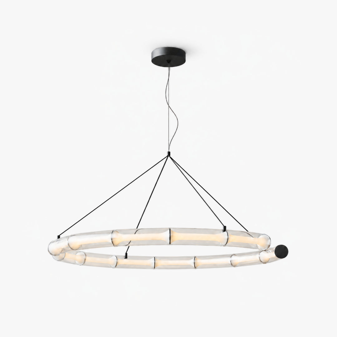 Bavrelune Bamboo Ring Chandelier 2