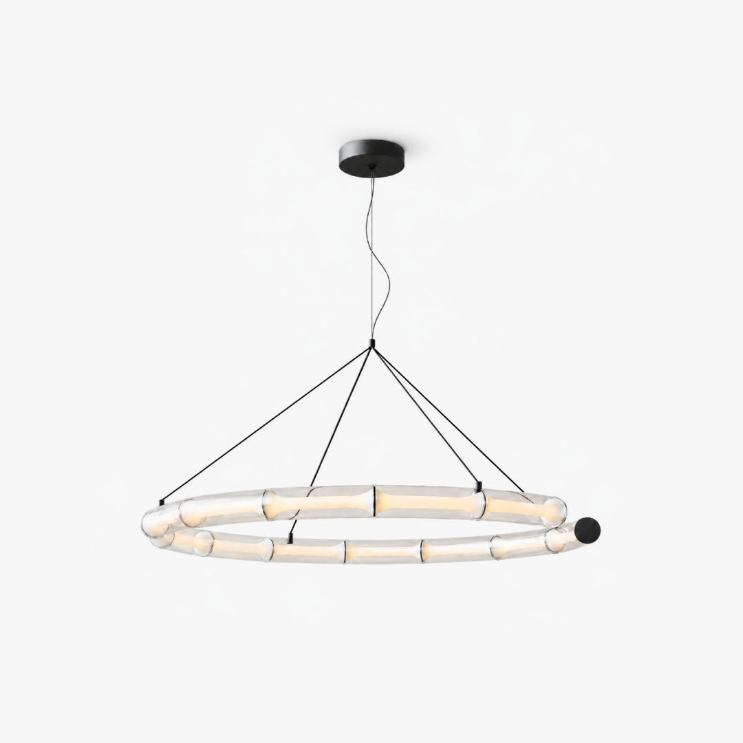 Bavrelune Bamboo Ring Chandelier 3