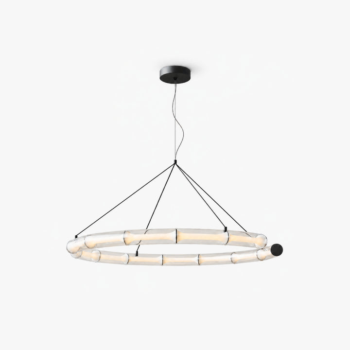 Bavrelune Bamboo Ring Chandelier 3