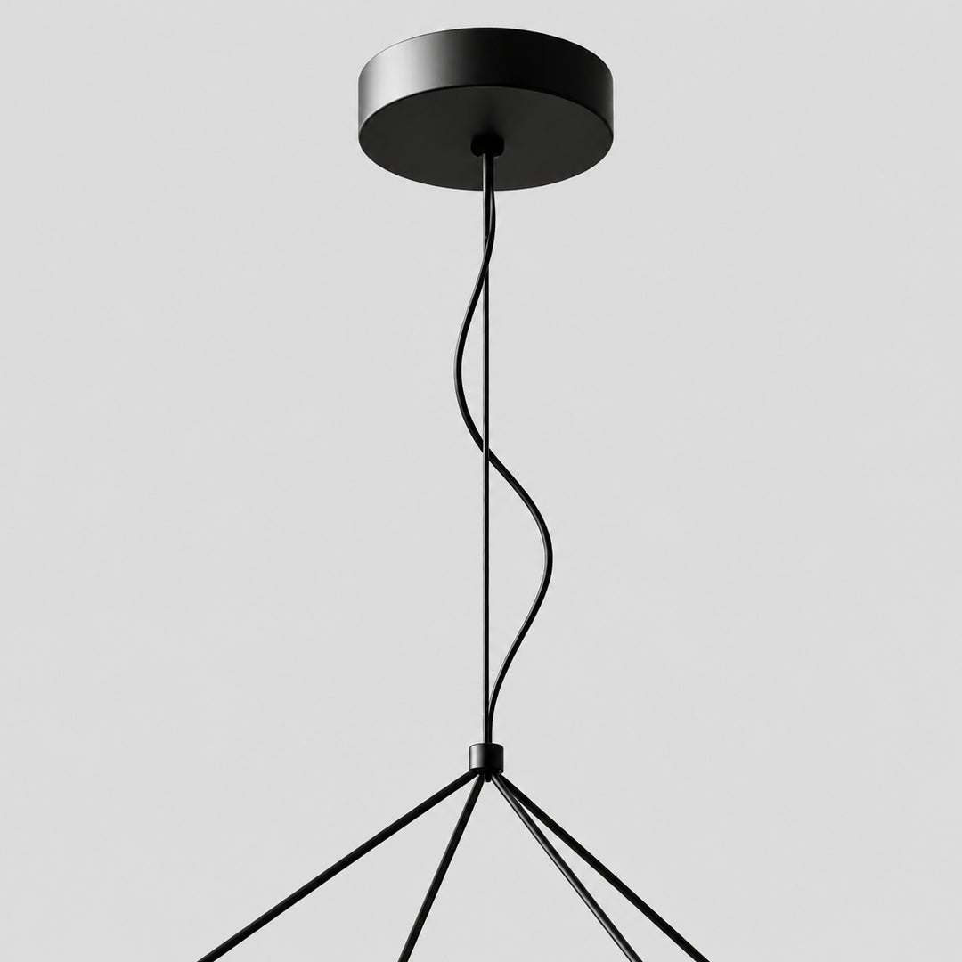 Bavrelune Bamboo Ring Chandelier 7