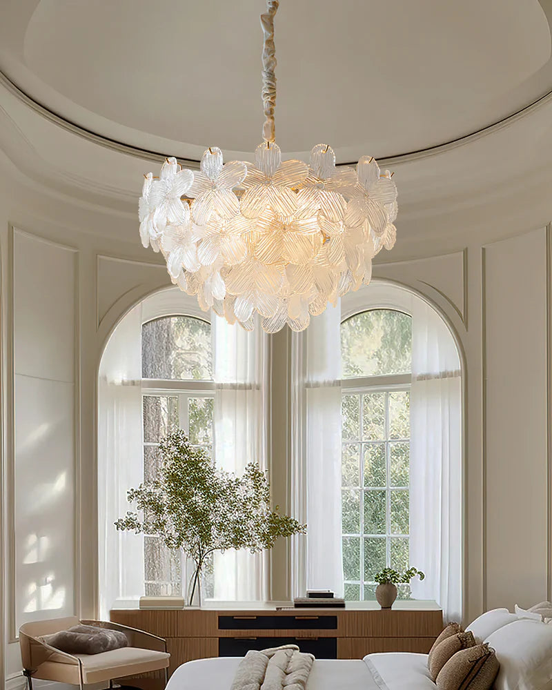 Blush Blossom Chandelier 11