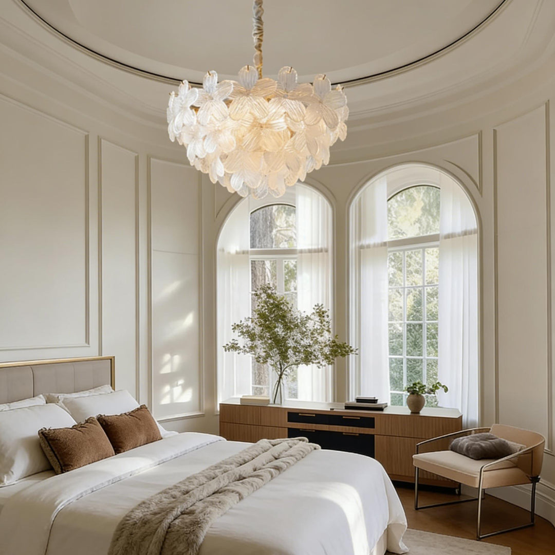 Blush Blossom Chandelier 14