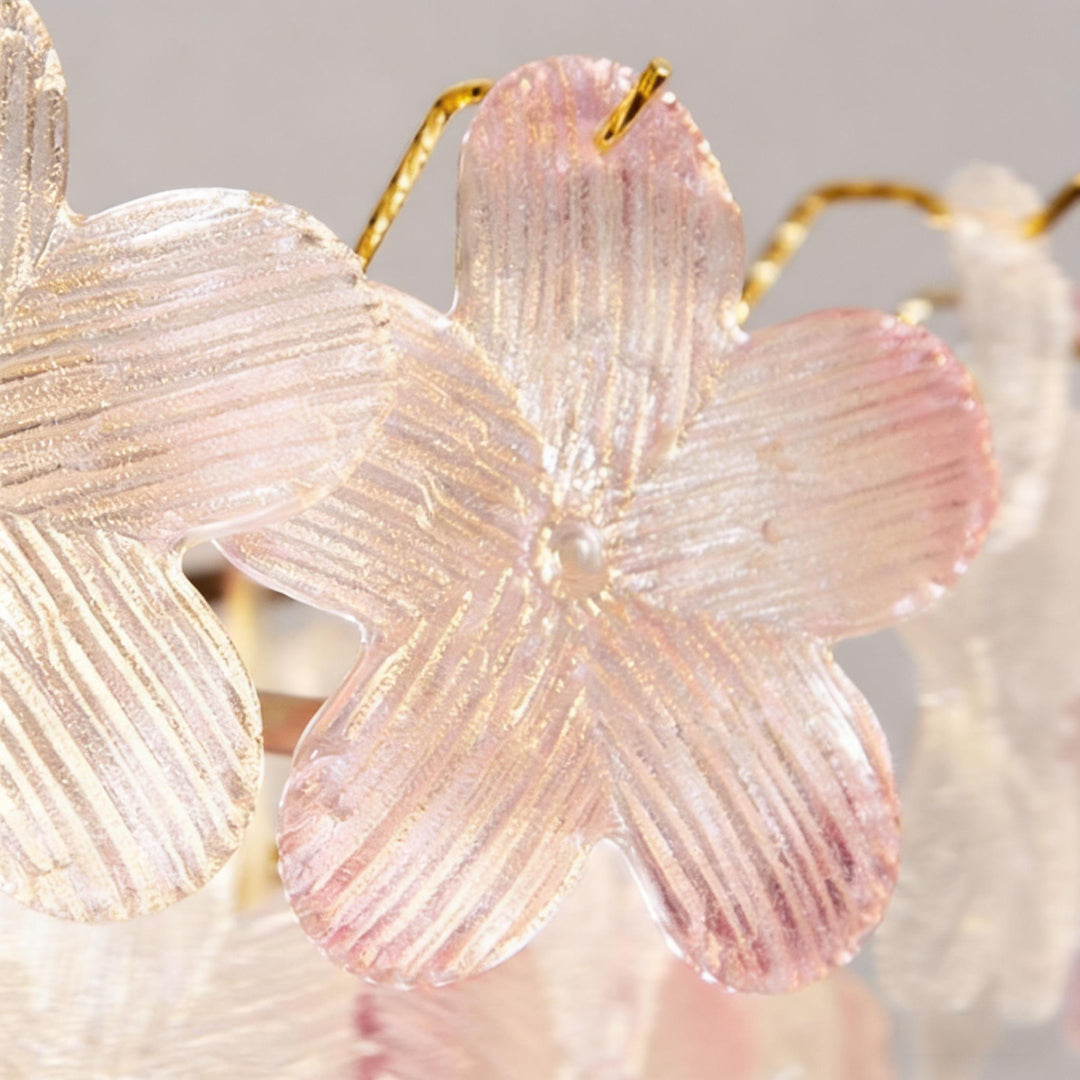 Blush Blossom Chandelier 16