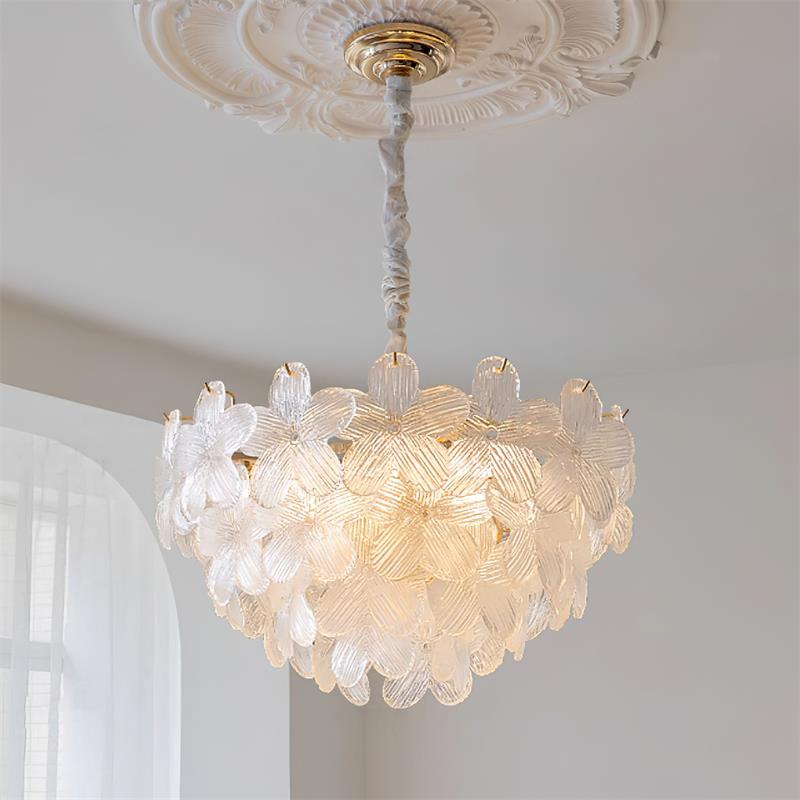 Blush Blossom Chandelier 19