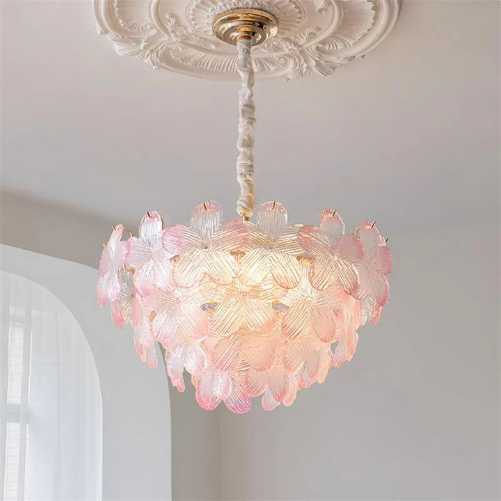 Blush Blossom Chandelier 2