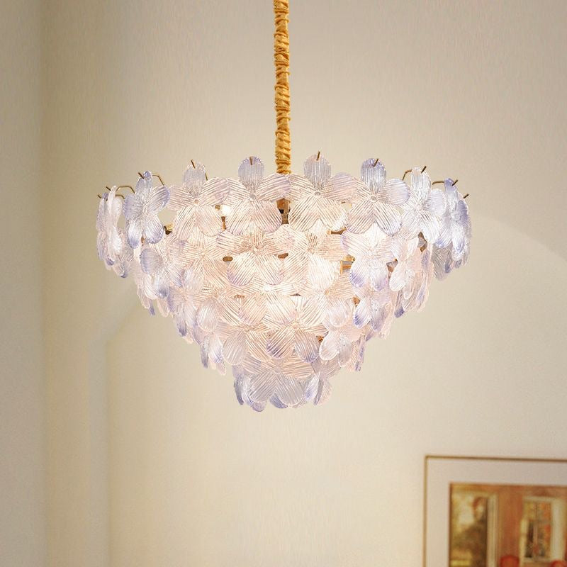 Blush Blossom Chandelier 5