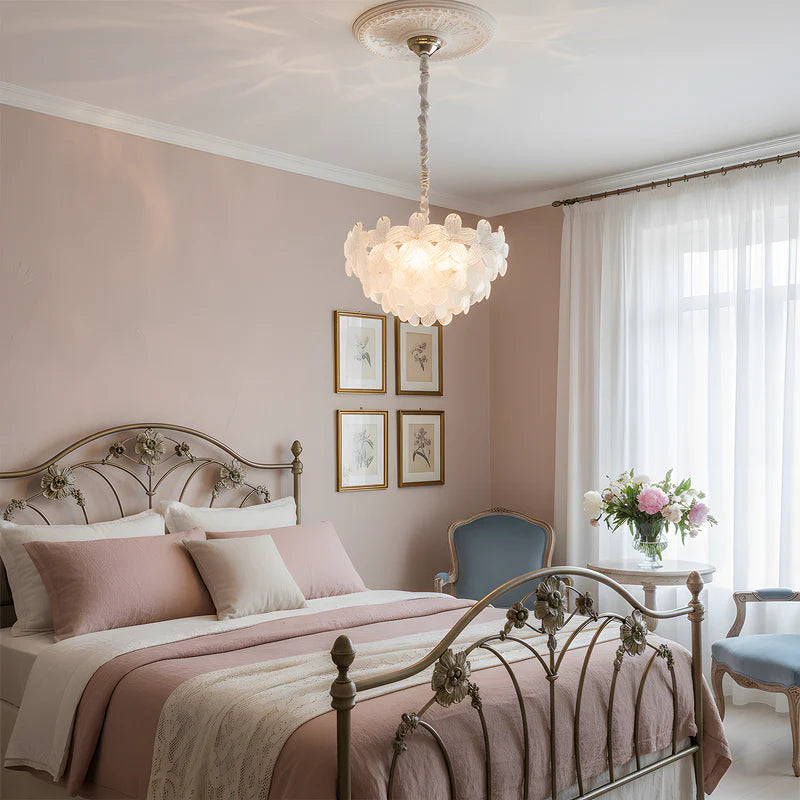 Blush Blossom Chandelier 6