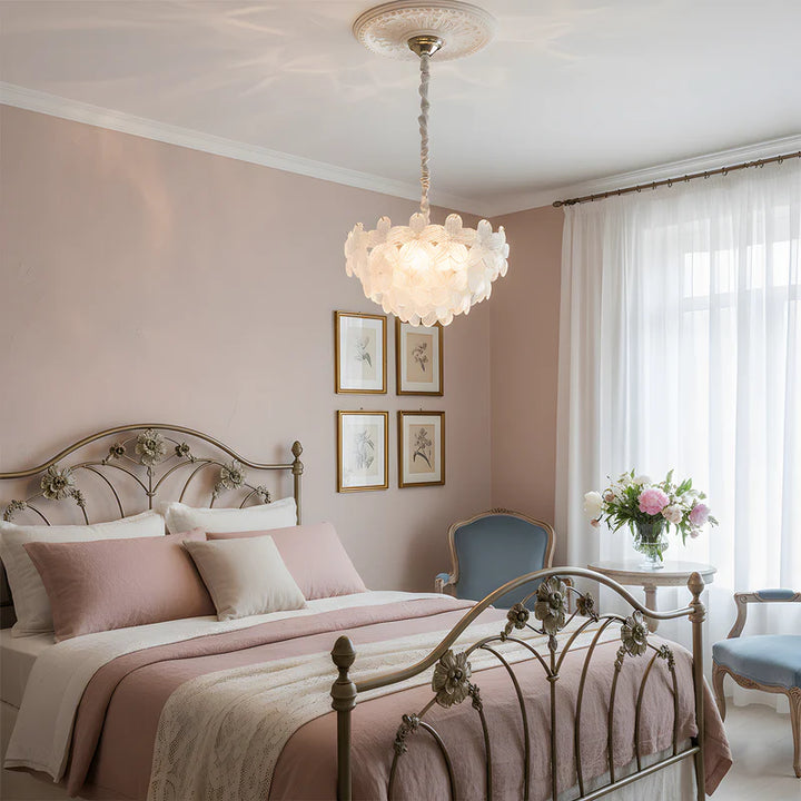 Blush Blossom Chandelier 6