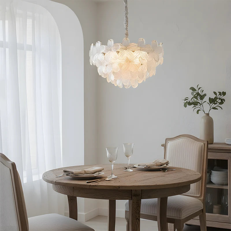 Blush Blossom Chandelier 8