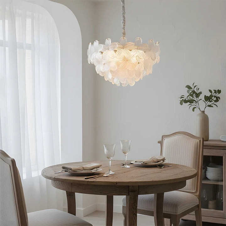 Blush Blossom Chandelier 8