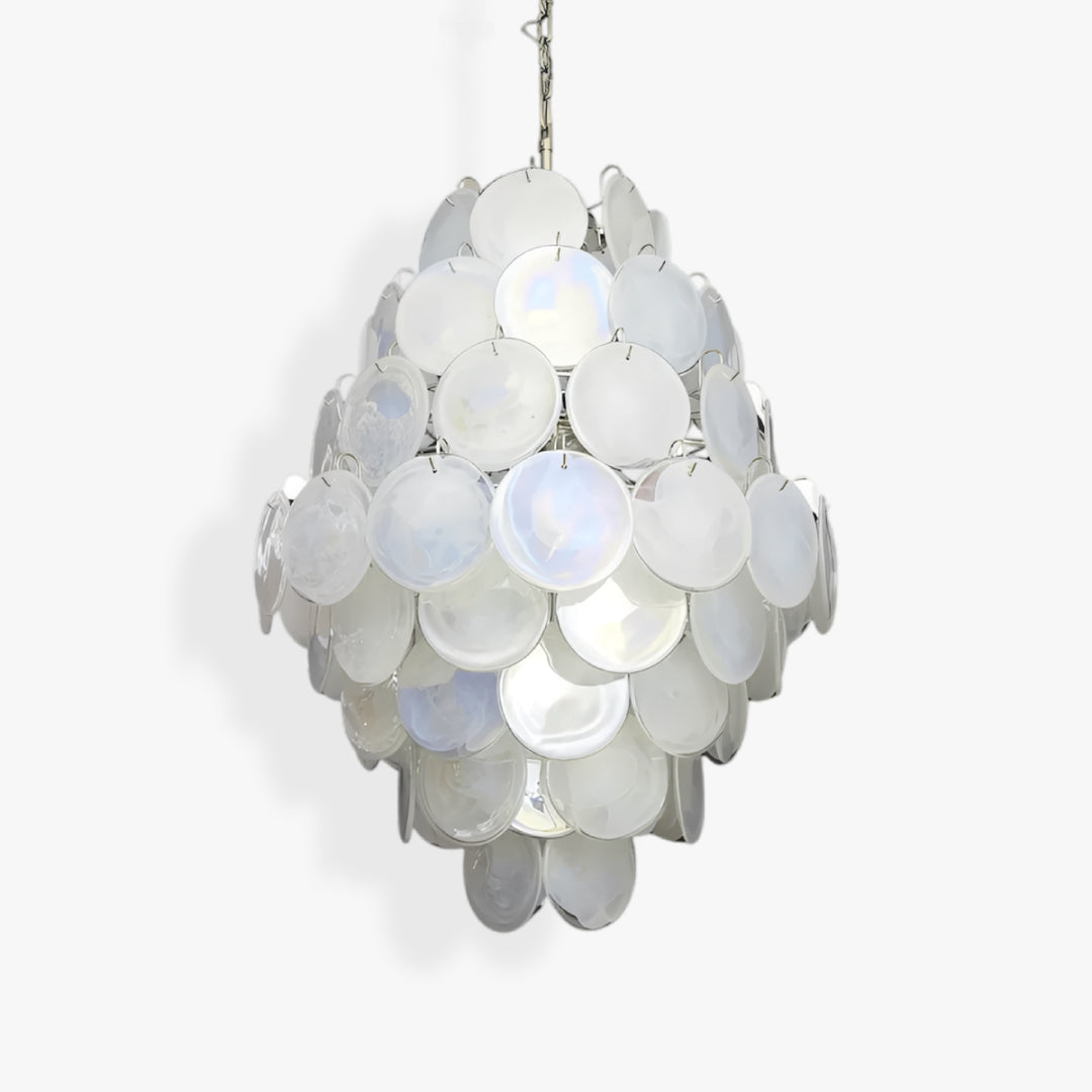 Blush Murano Glass Chandelier 2