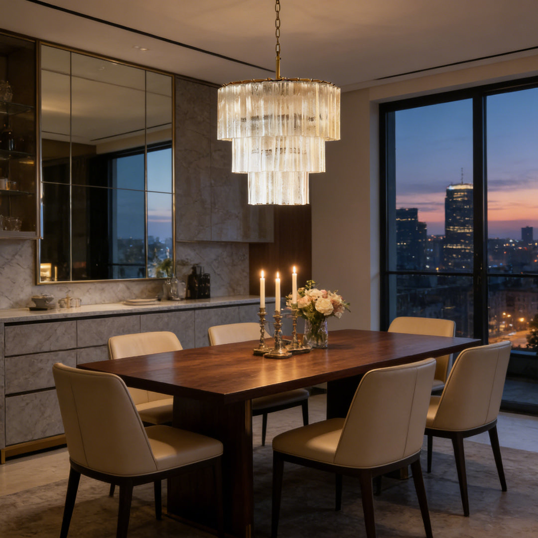 Brivon Murano Glass Chandelier 3