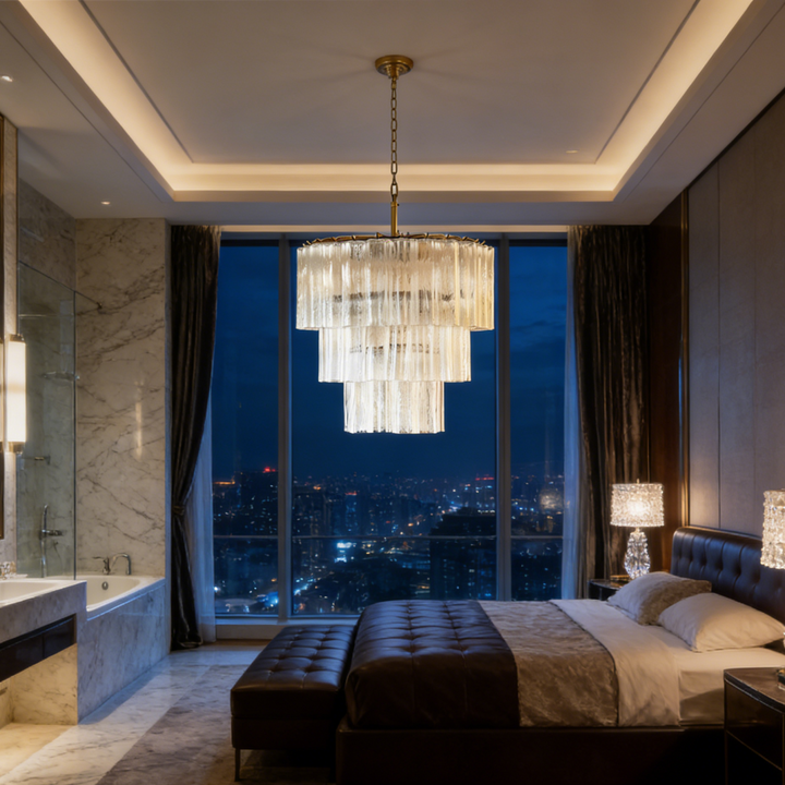 Brivon Murano Glass Chandelier 4