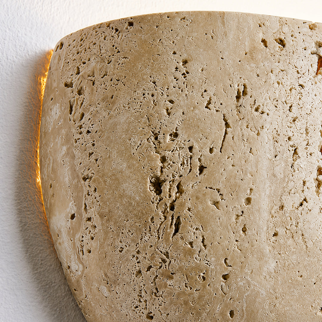 Caelvora Travertine Wall Lamp 7