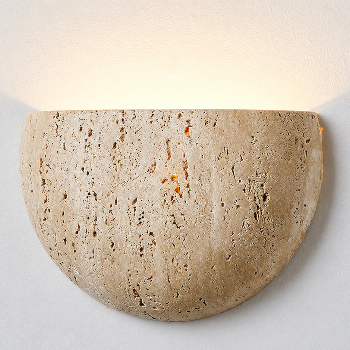 Caelvora Travertine Wall Lamp 8