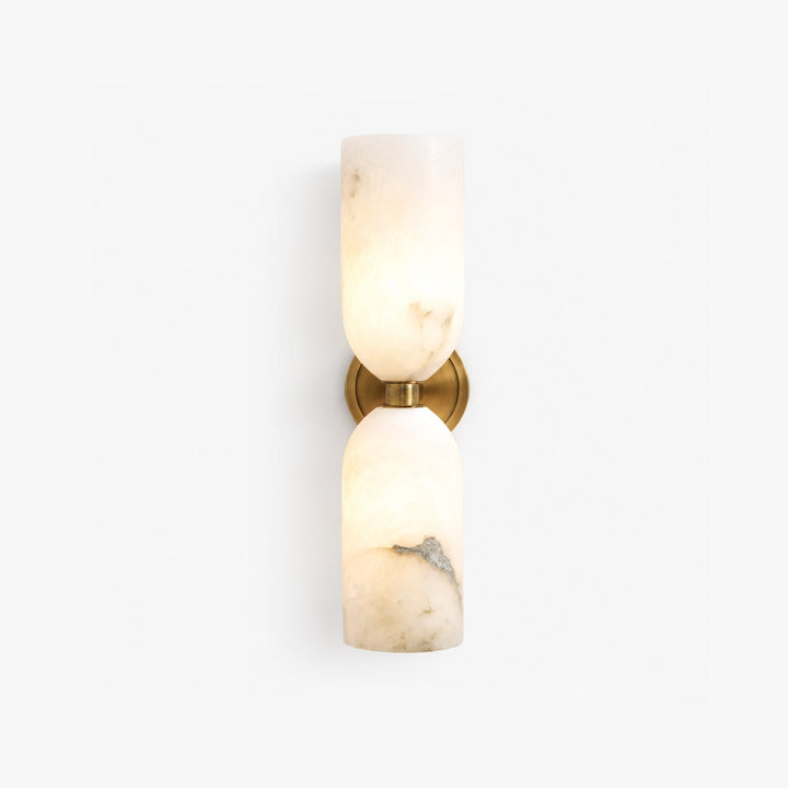 Caldris Alabaster Dual Wall Lamp 13