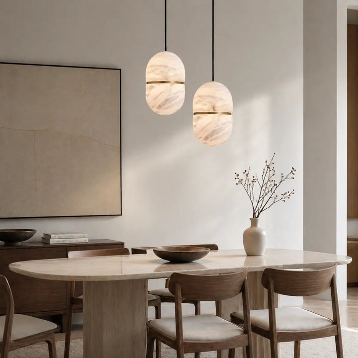 Calen Alabaster Pendant Lamp 7