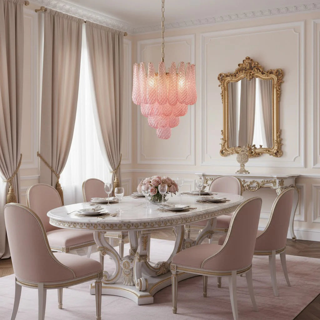Calen Murano Glass Chandelier 8